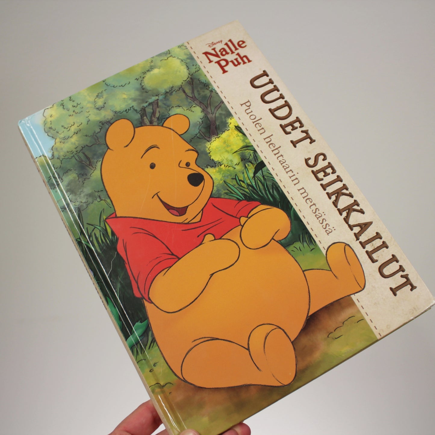 Kuvakirja paperisivu - Nalle Puh - Uudet seikkailut, 3+v