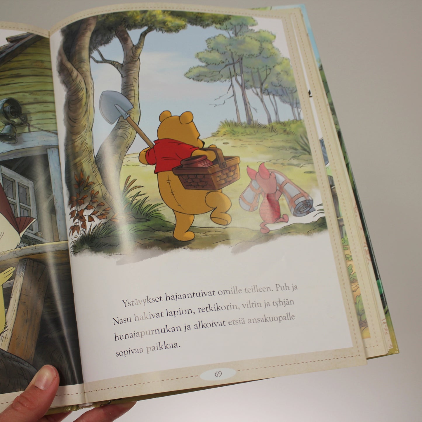 Kuvakirja paperisivu - Nalle Puh - Uudet seikkailut, 3+v