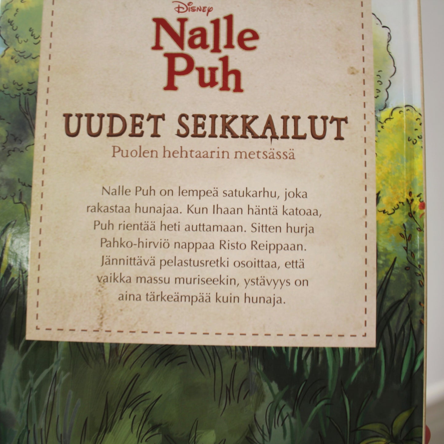 Kuvakirja paperisivu - Nalle Puh - Uudet seikkailut, 3+v