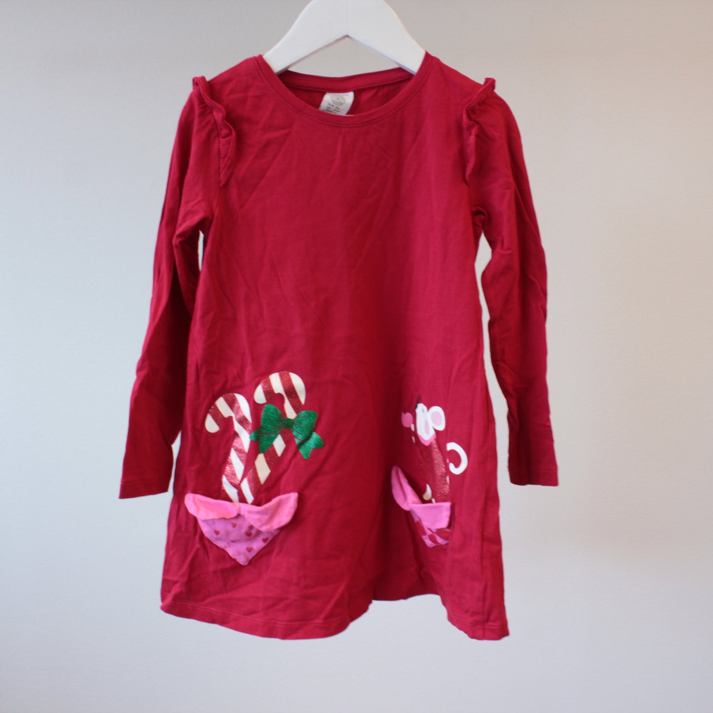 second hand Trikoo-mekko, koko 116cm-Lindex