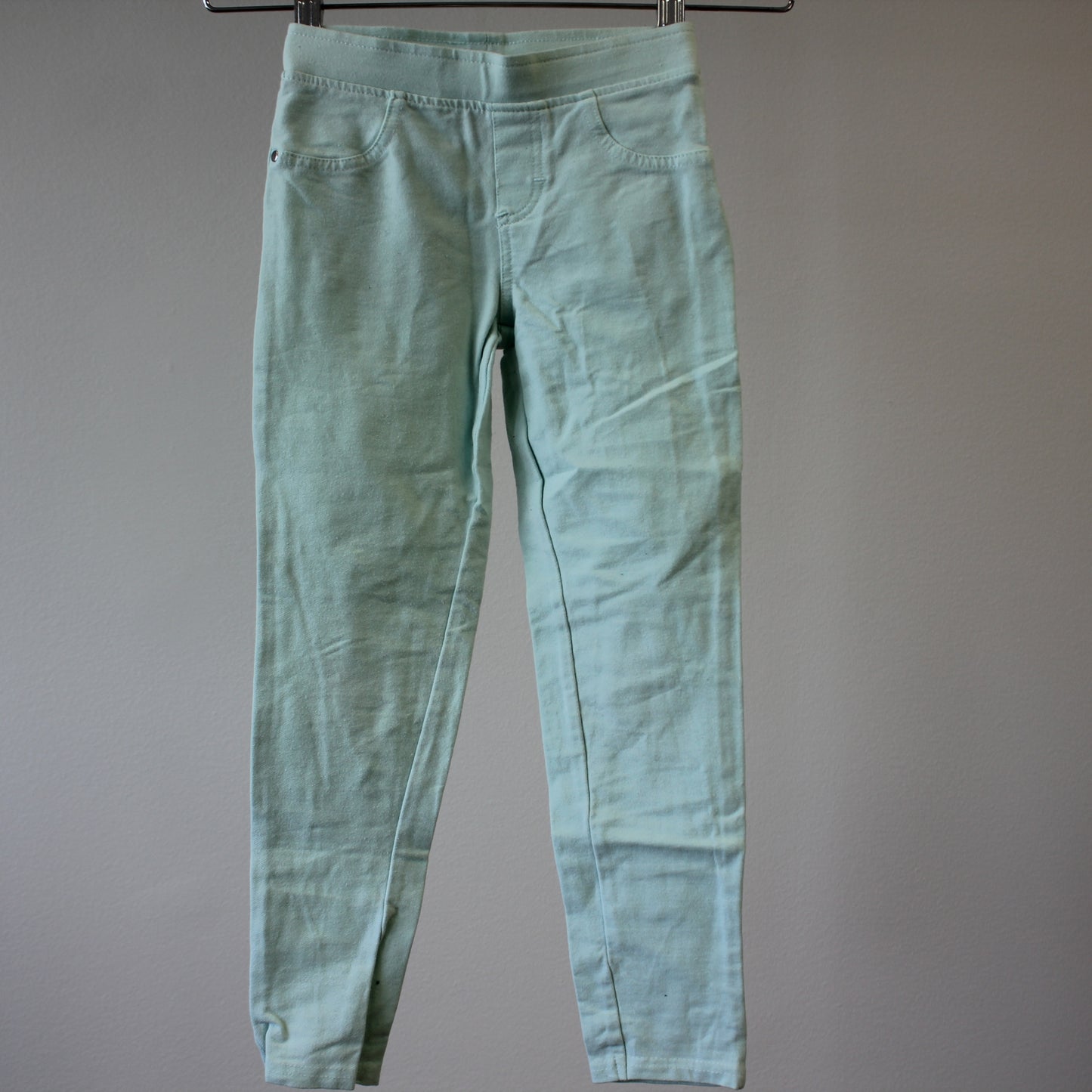 Farkku-legginsit, koko 122cm