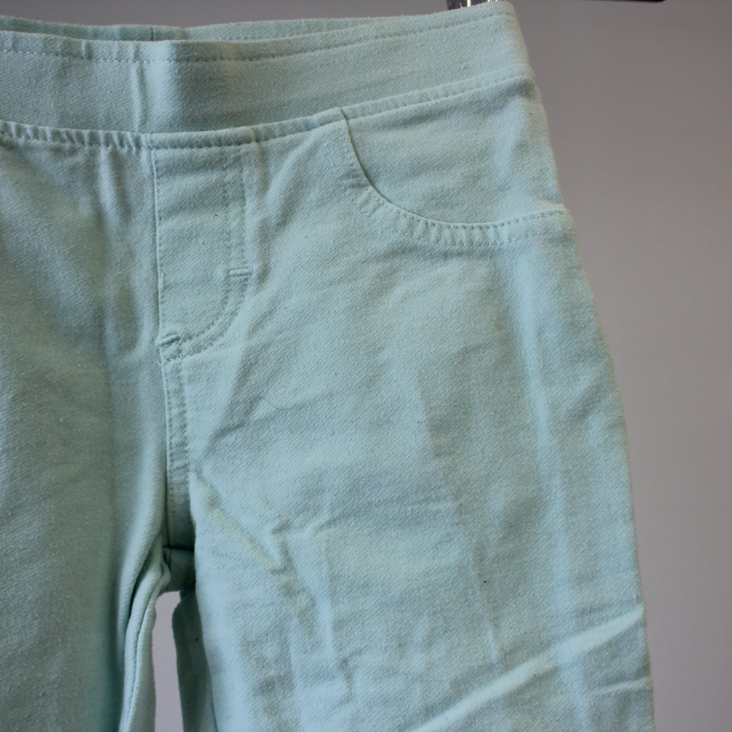 Farkku-legginsit, koko 122cm