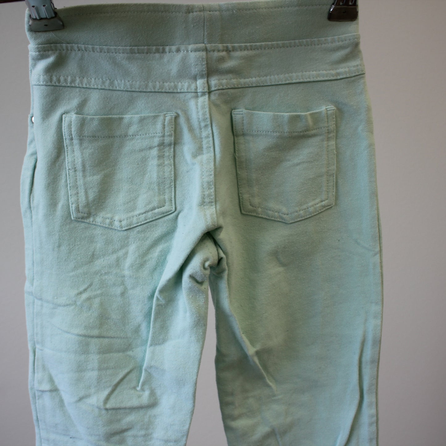 Farkku-legginsit, koko 122cm