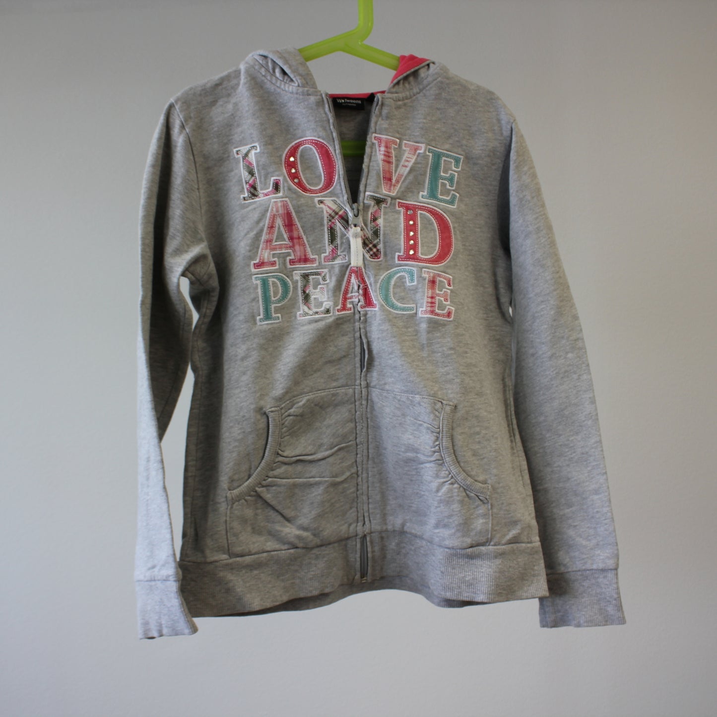 second hand College-huppari, koko 134cm-KappAhl