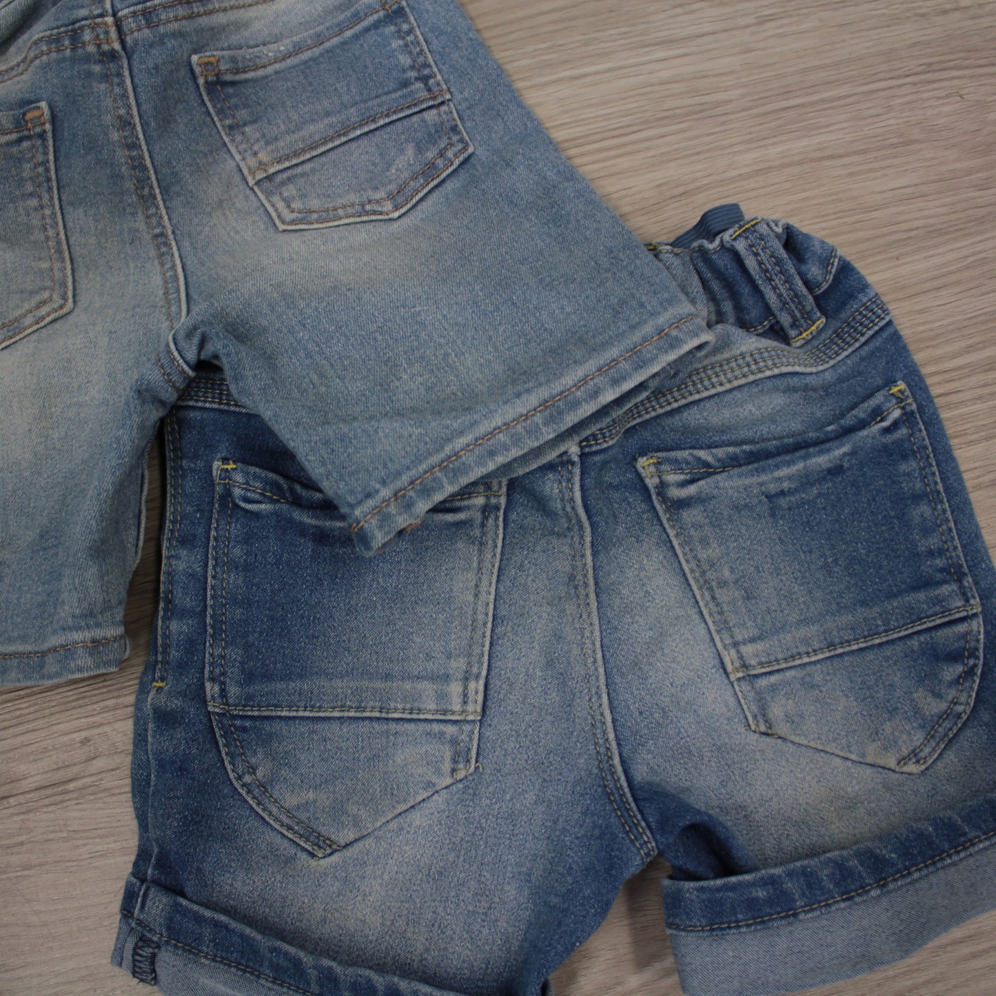 second hand Farkku-shortsit 2kpl, koko 80cm-Name it