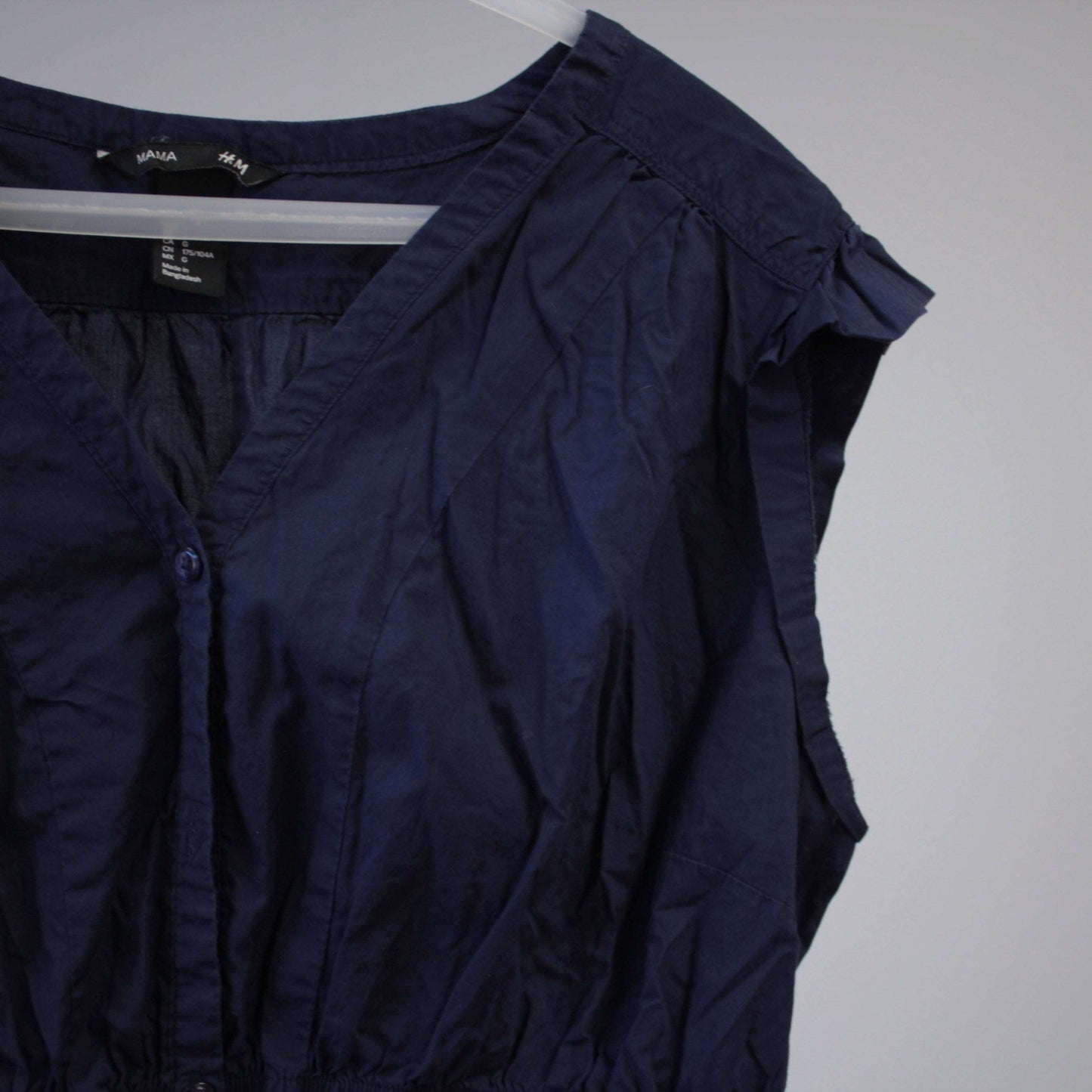 second hand Äitiystunika puuvillakangas, koko L-H&M