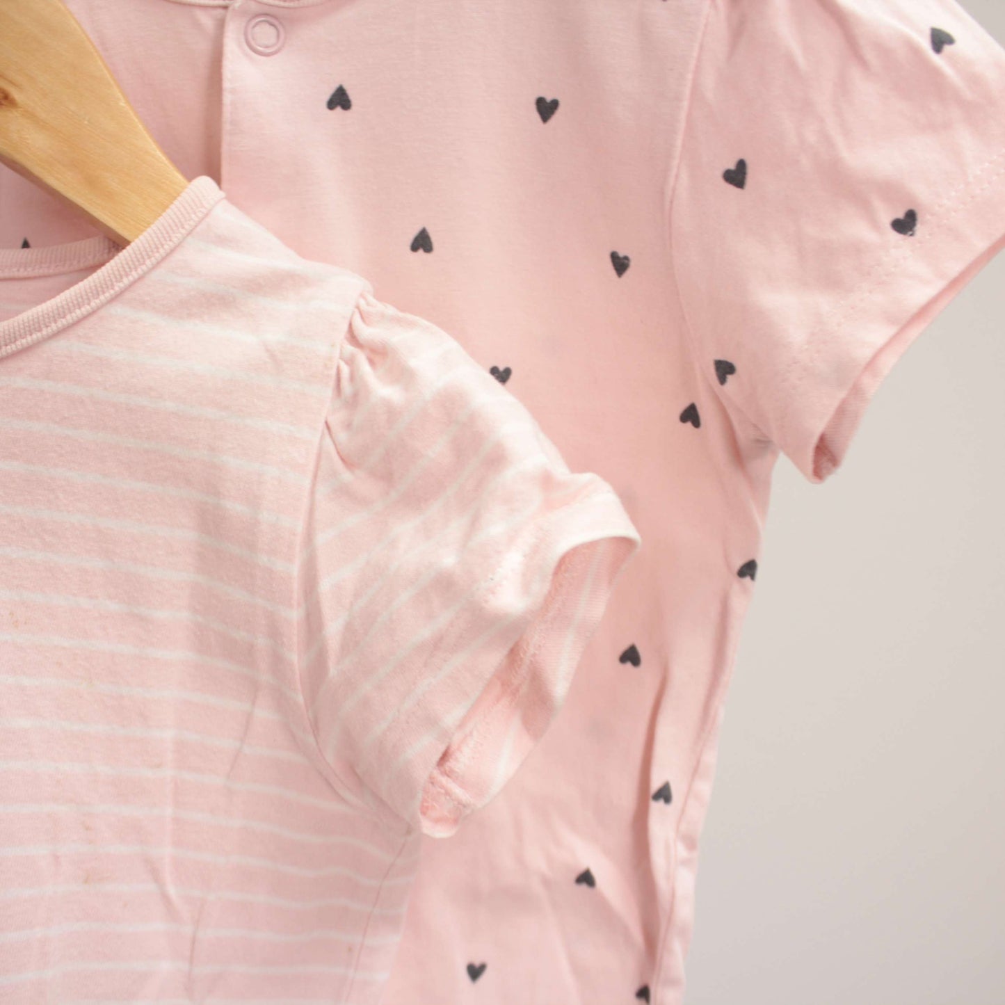 second hand Pyjama-haalari 2kpl, koko 86cm-H&M