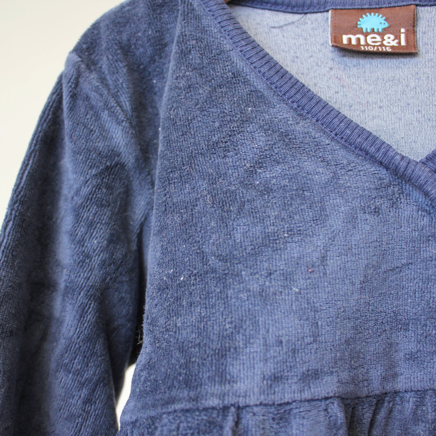Velour-mekko, koko 110cm