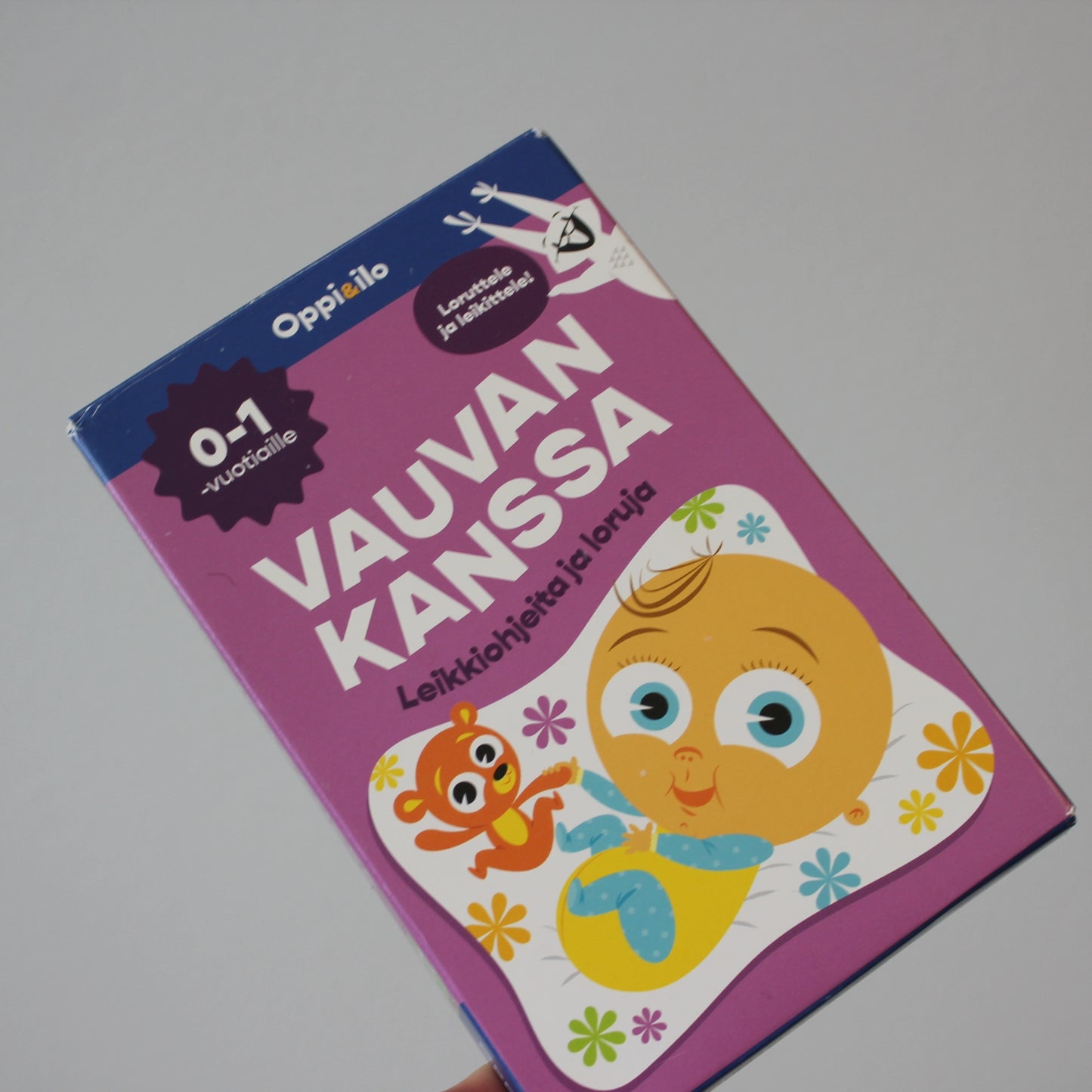 Vauvan kanssa -puuhakortit, 0-12kk