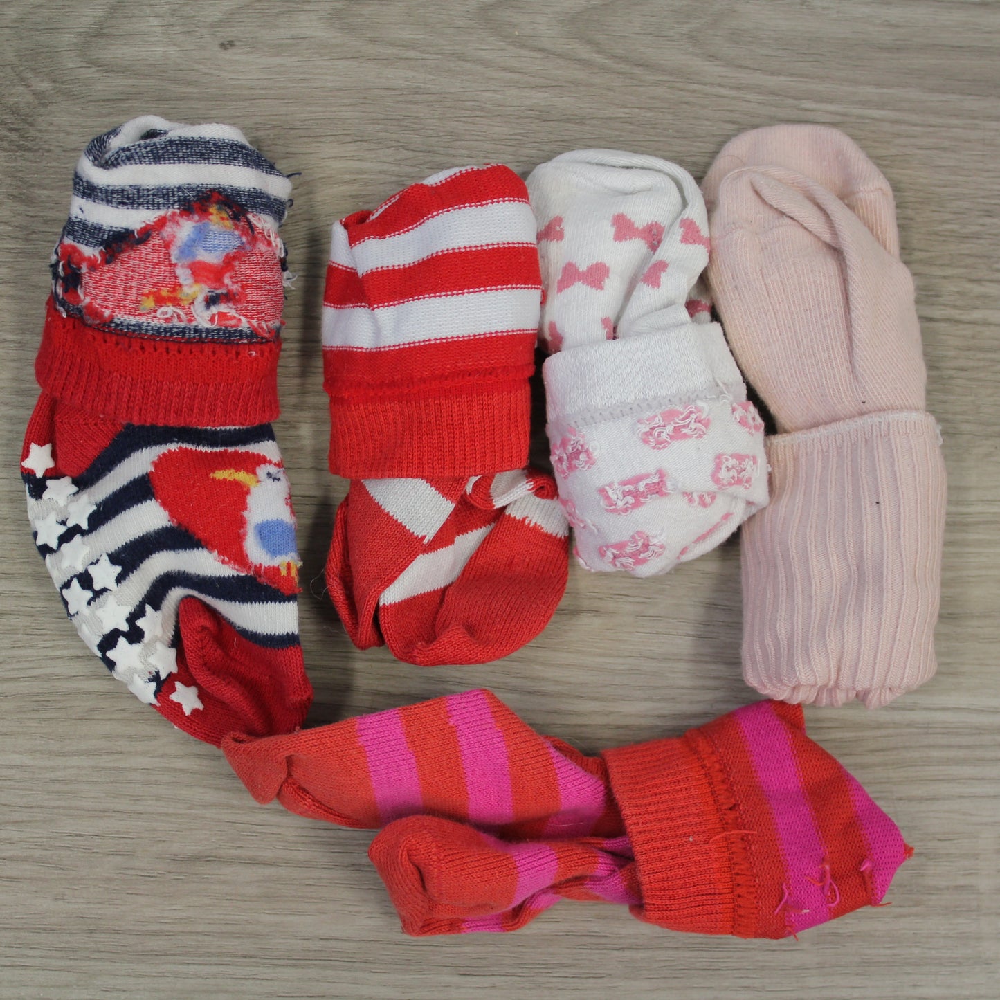 second hand Trikoo-sukat setti, koko EU 18-Useita valmistajia