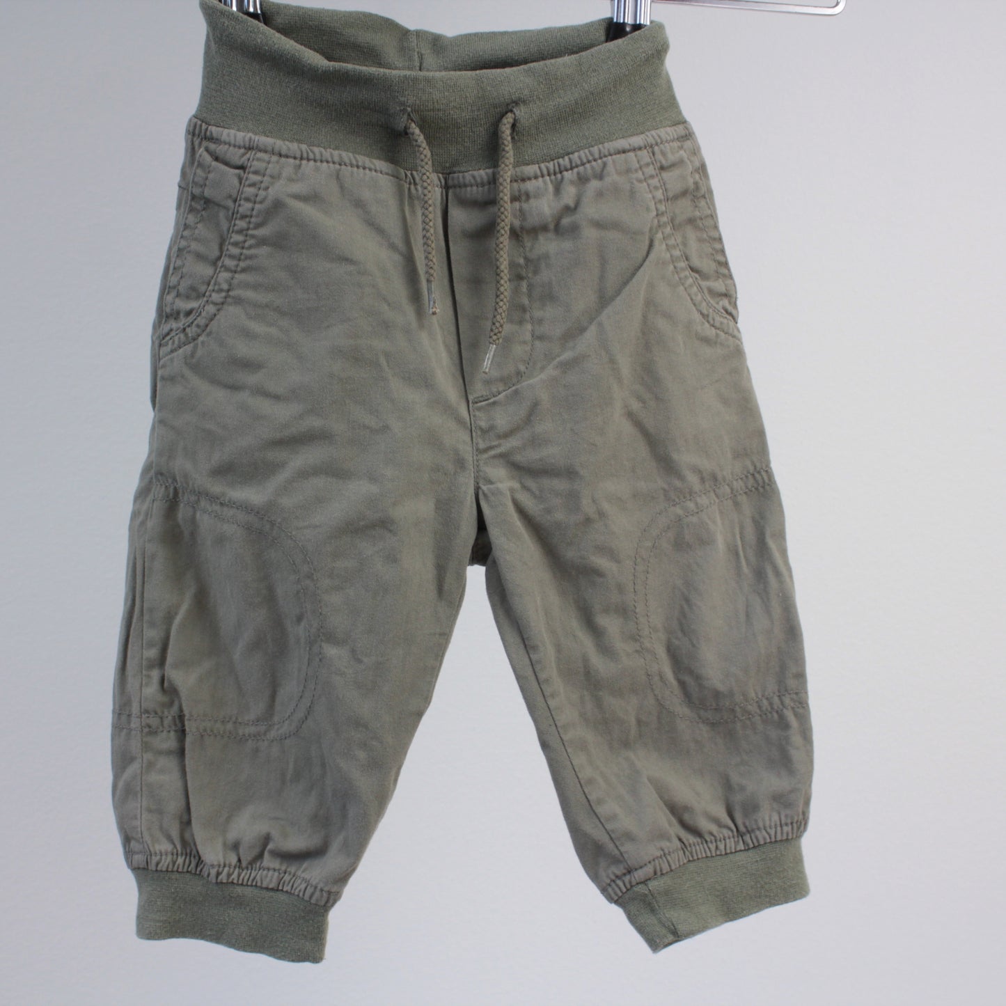 Housut puuvillakangas, koko 68cm