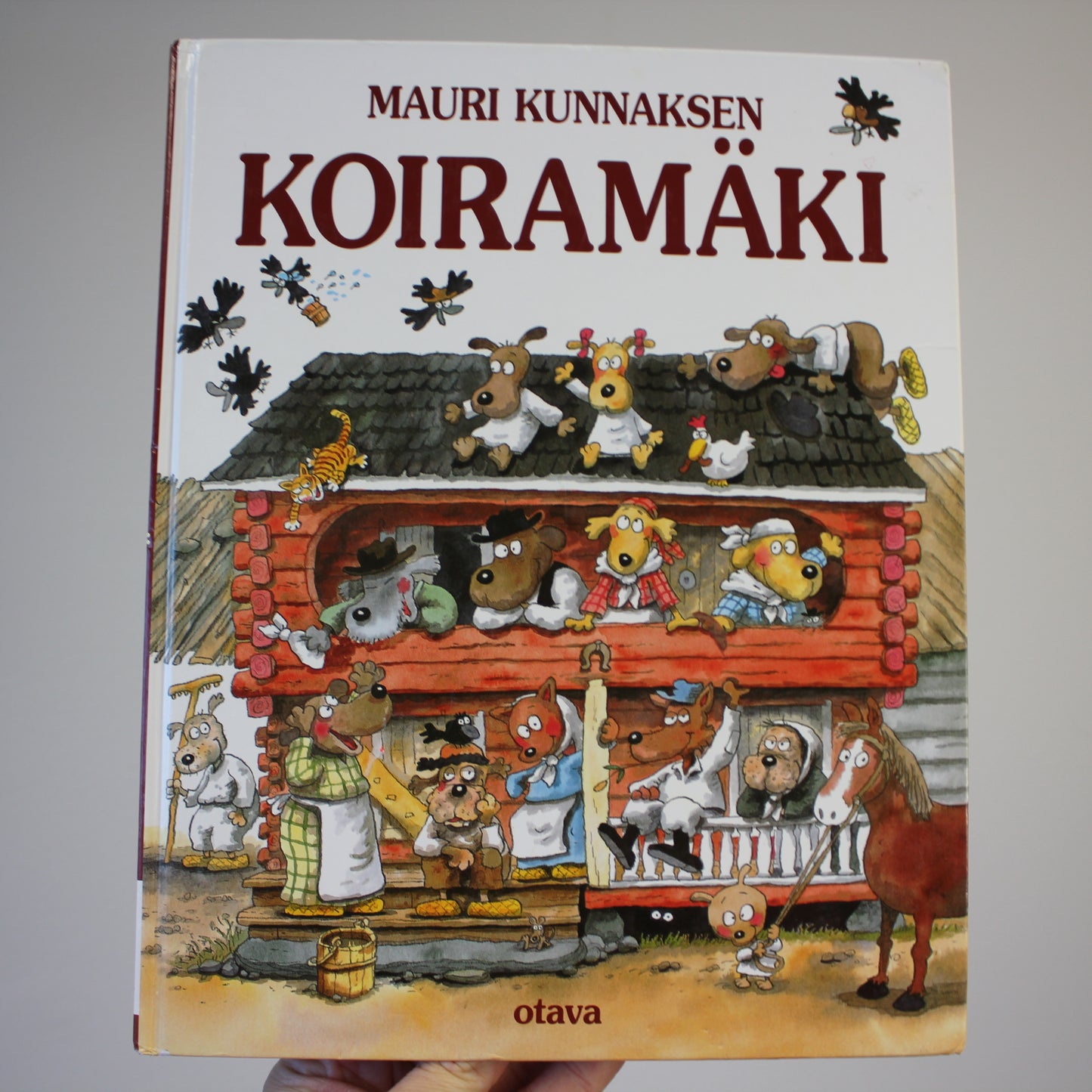 second hand Kuvakirja paperisivu - Mauri Kunnas: Koiramäki,-Otava