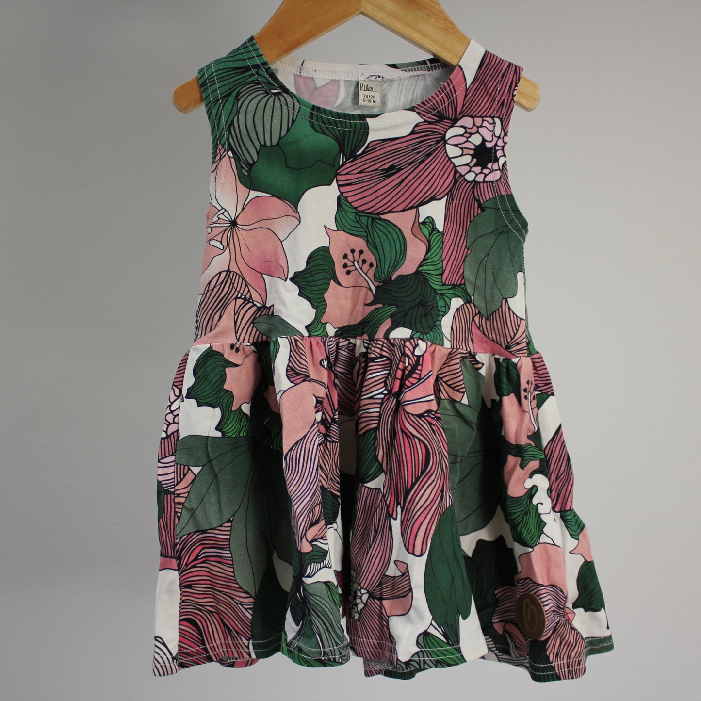 second hand Kesämekko trikoo, koko 74cm-Blaa