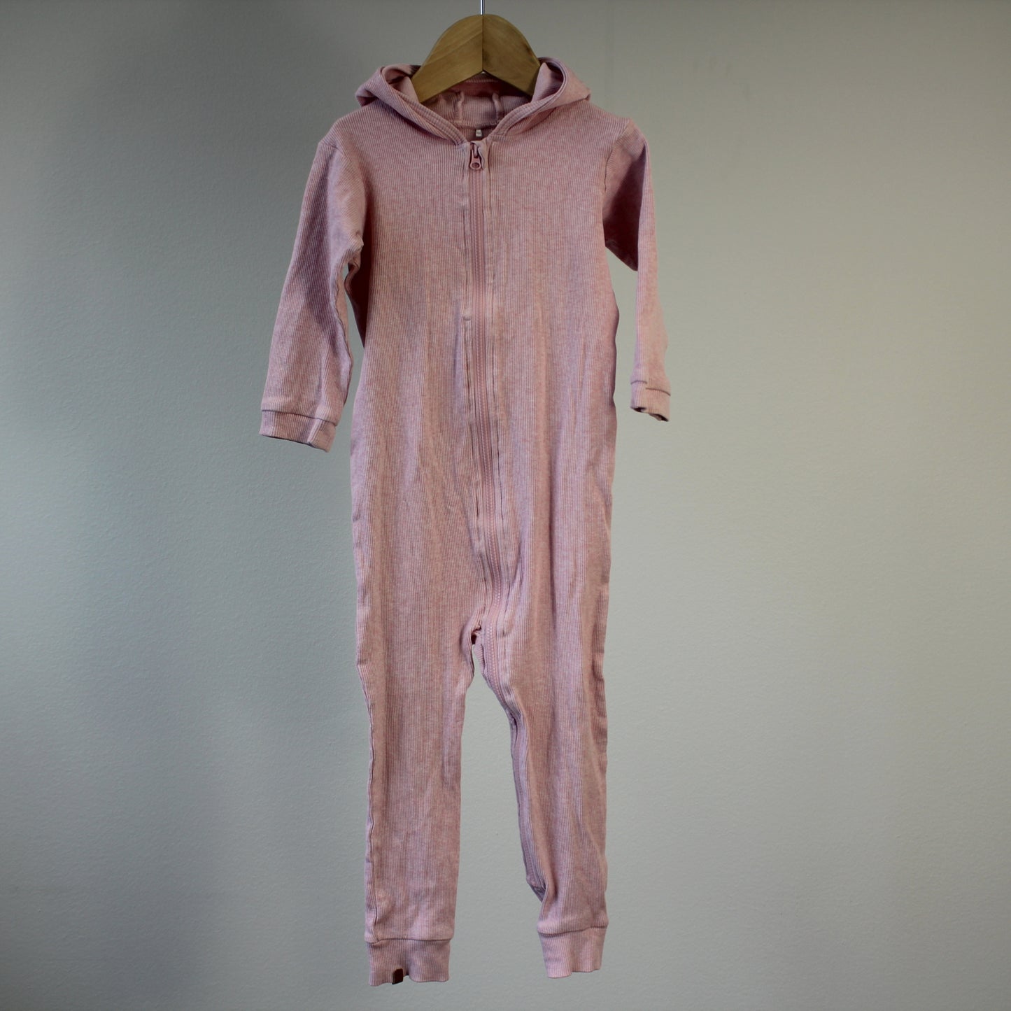 Ribbikankainen jumpsuit, koko 86cm