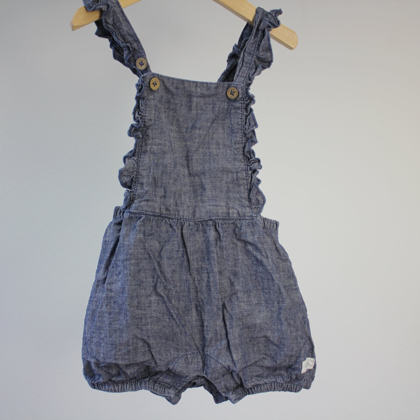 Farkku-shortsit, koko 86cm