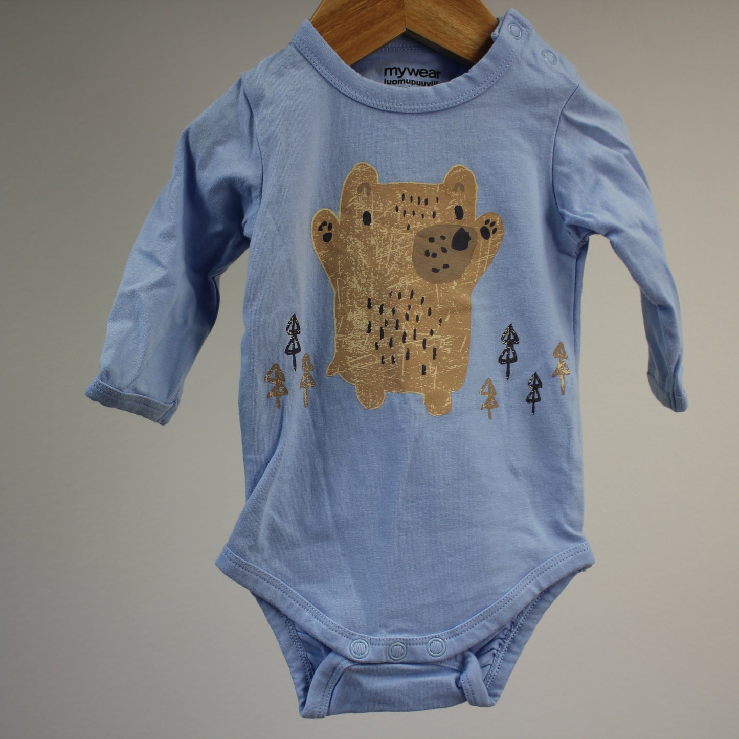 second hand Pitkähihainen body, koko 62cm-mywear