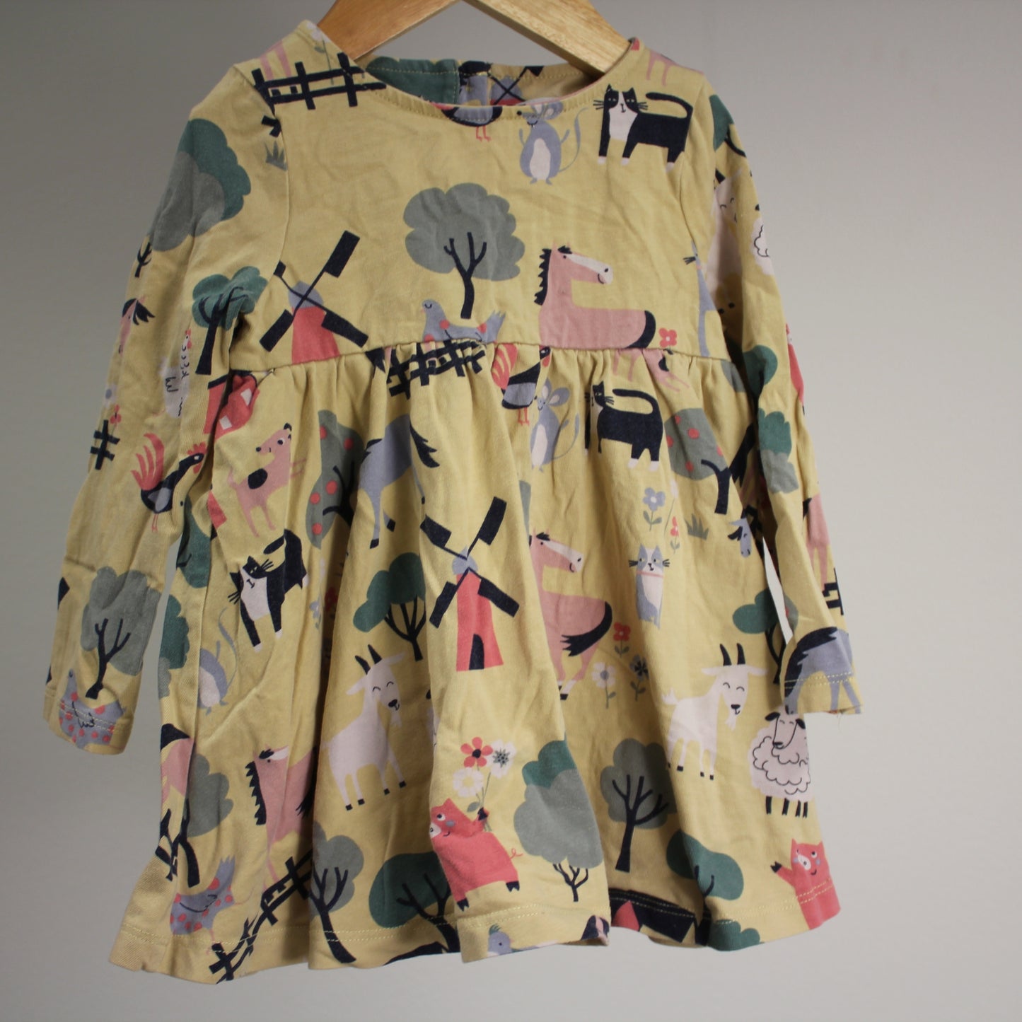 Trikoo-mekko, koko 86cm
