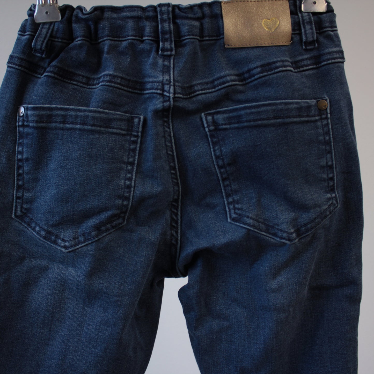 Farkku-legginsit, koko 152cm