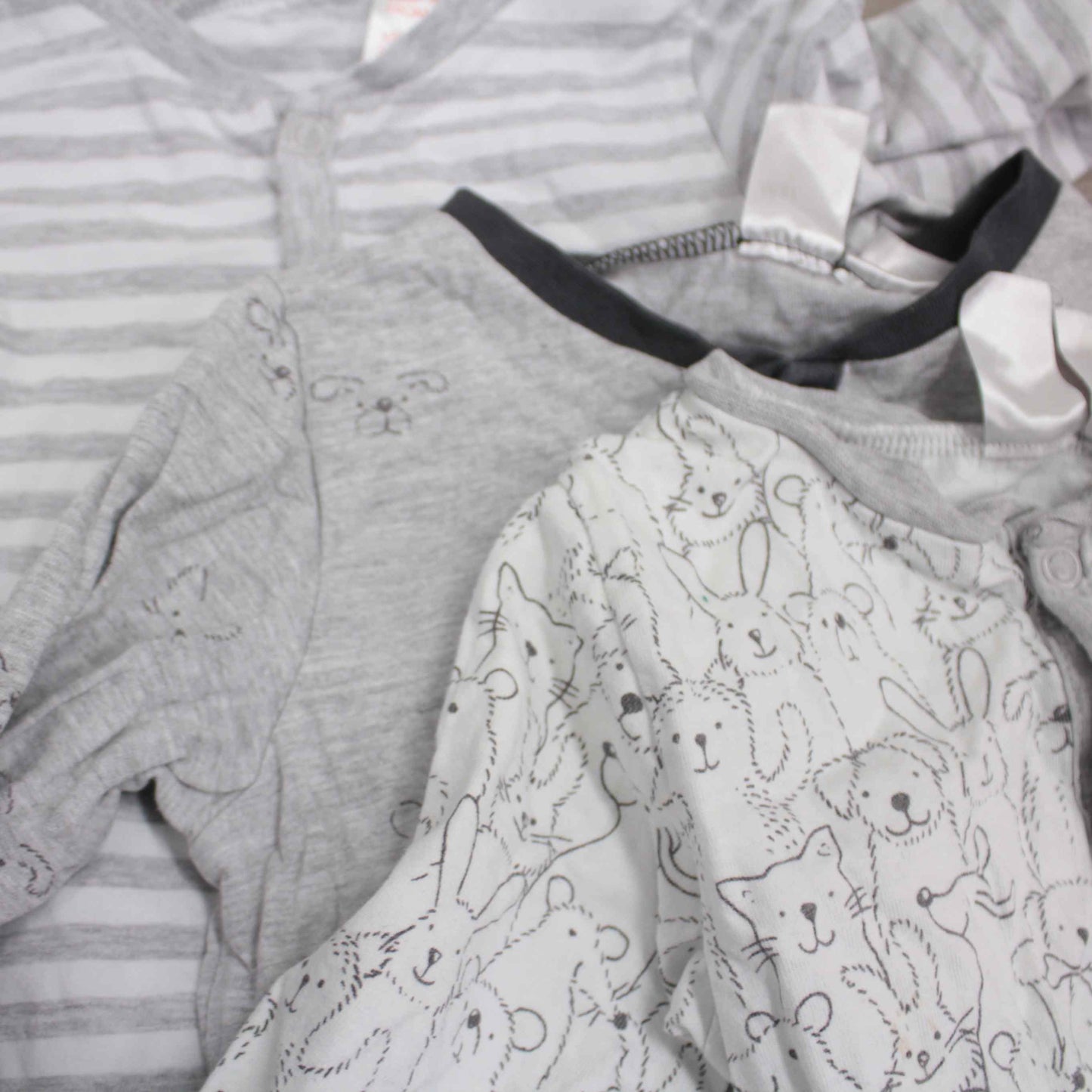 Pyjama-haalari 3kpl, koko 80cm