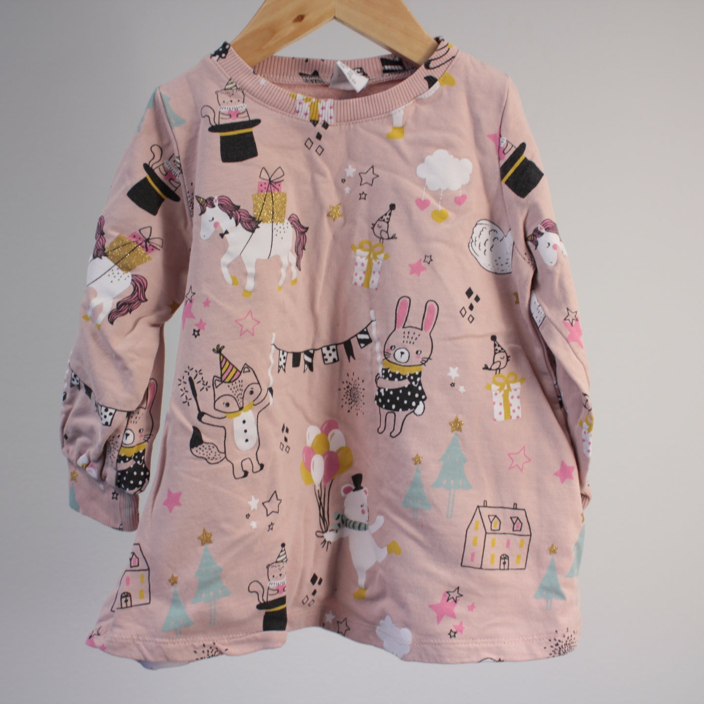 second hand College-tunika, koko 92cm-Lindex