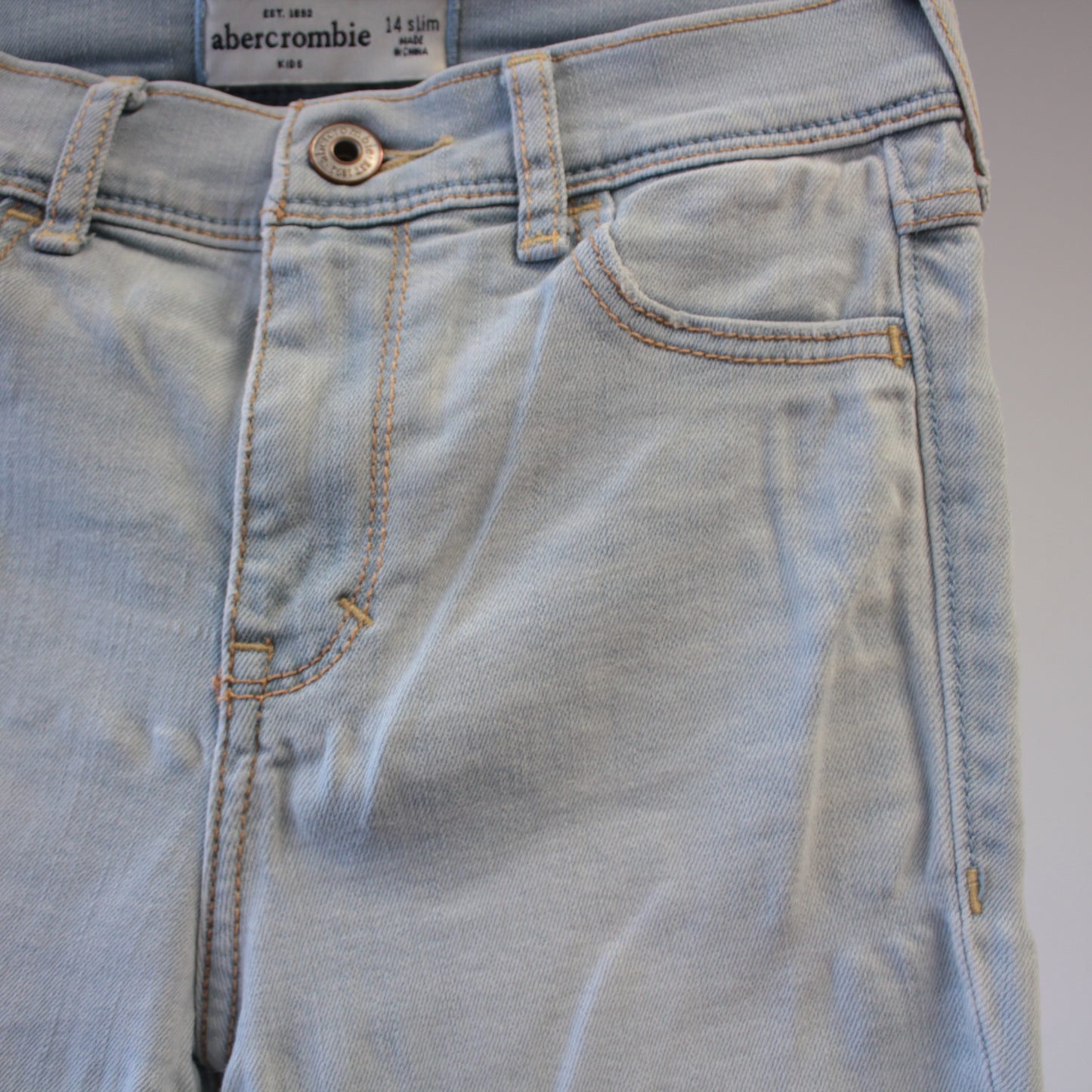 second hand Farkut, skinny fit, koko 146cm-Abercrombie