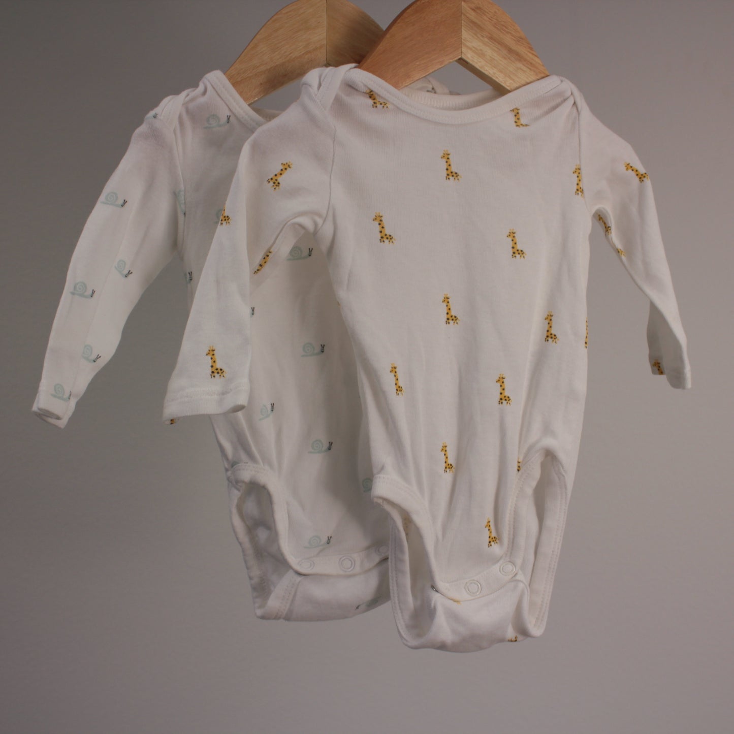 second hand Trikoo-body, 2kpl, koko 56cm-H&M