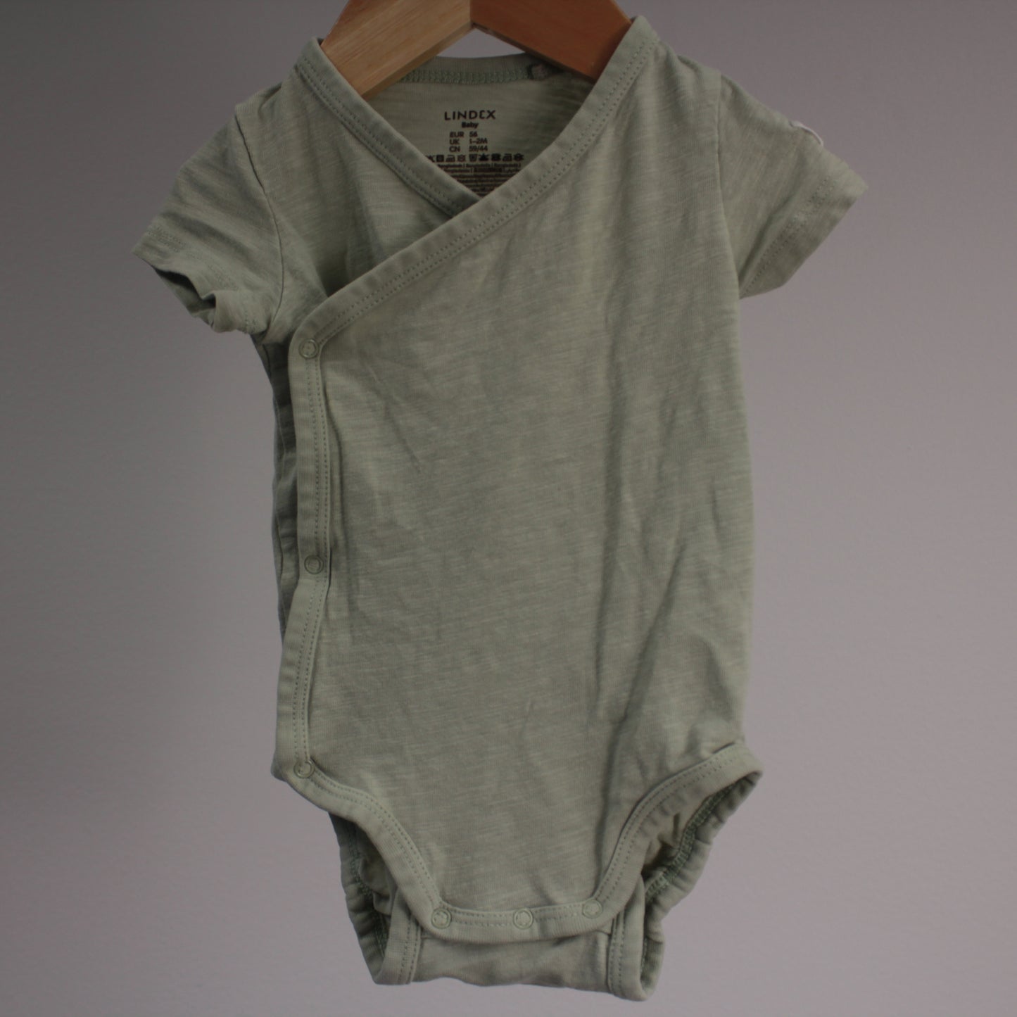 second hand Lyhythihainen body, koko 56cm-Lindex