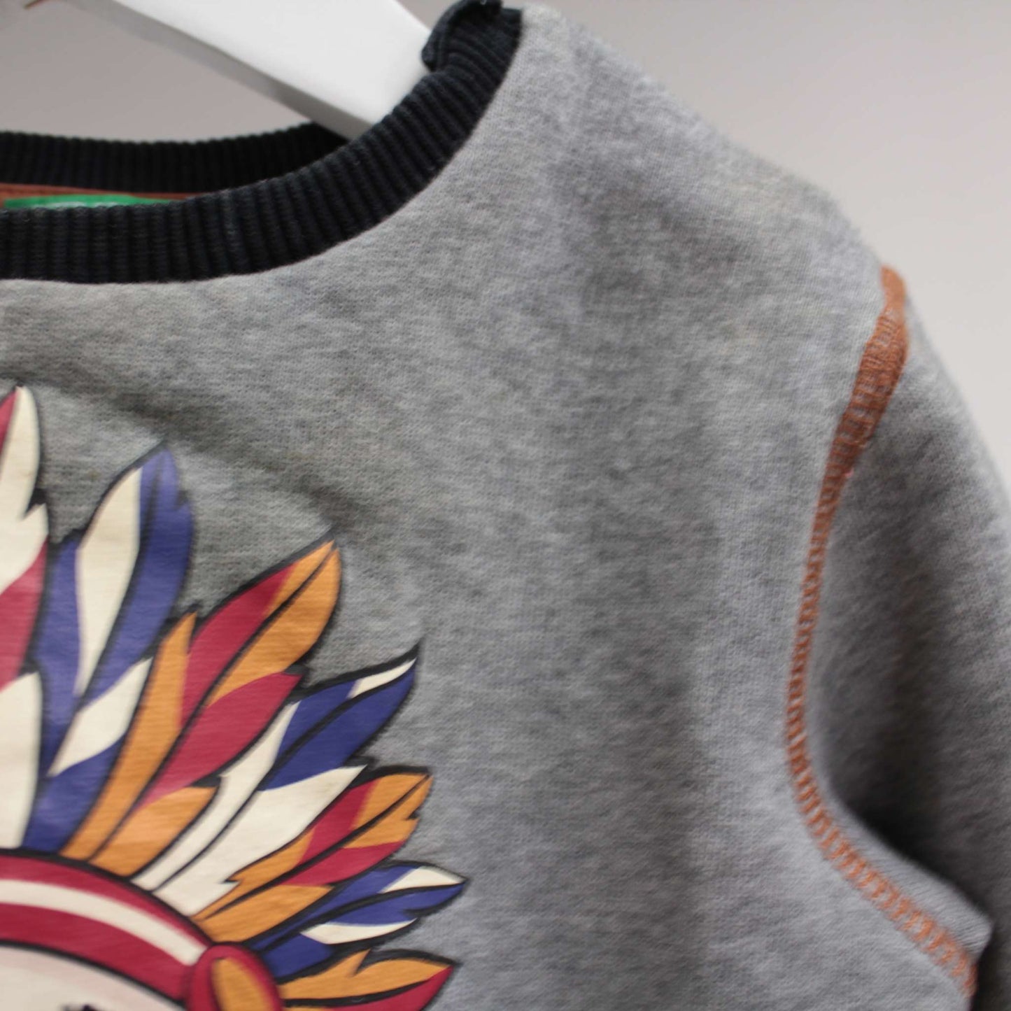 second hand College-pusero, koko 98cm-United Colors of Benetton