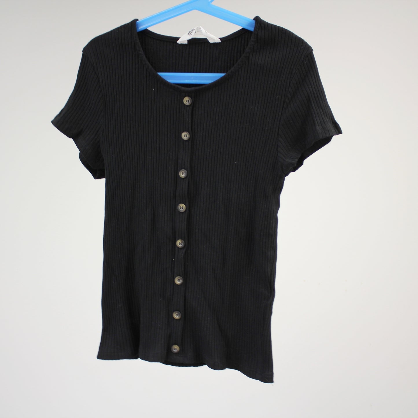 second hand T-paita ribbitrikoota, koko 158cm-H&M