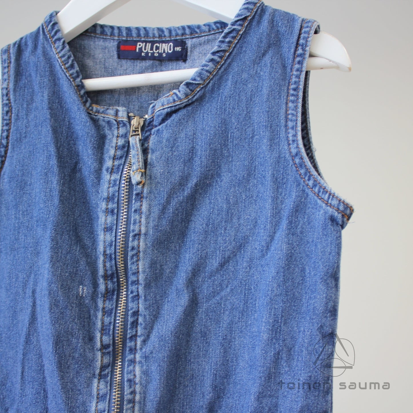 second hand Farkku-mekko, koko 116cm-Pulcino
