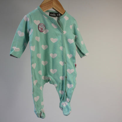 Pitkähihainen body, koko 56cm