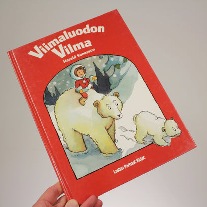 Kuvakirja paperisivu - Vilmaluodon Vilma,  3+v