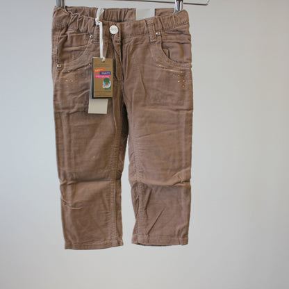 Samettihousut, regular, koko 98cm