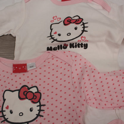 second hand Body 3kpl, koko 86cm-Hello Kitty