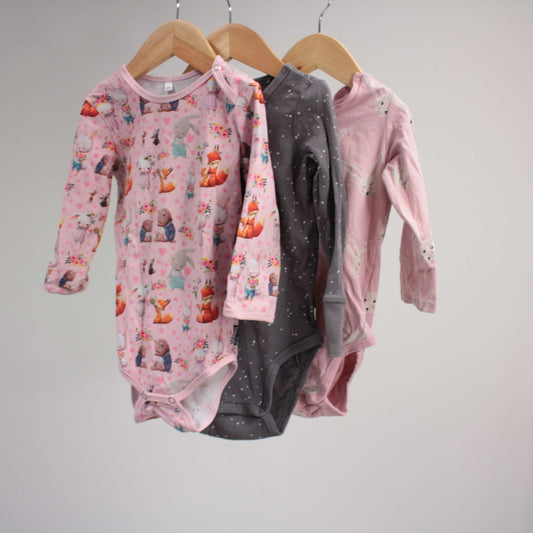 second hand Trikoo-body 3kpl, koko 86cm-Lindex