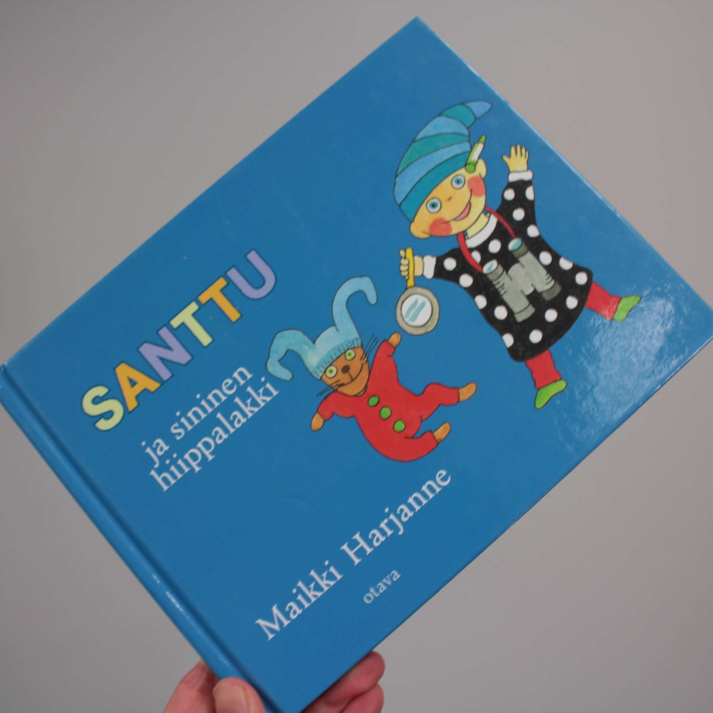 second hand Kuvakirja paperisivu - Santtu ja sininen hiippalakki, 3-6v,-Otava