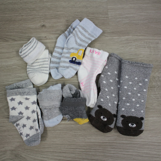 second hand Vauvan sukat setti, koko 0, 0-12kk-muu merkki