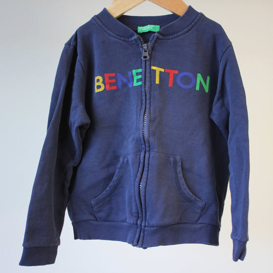 second hand College-takki, koko 104cm-United Colors of Benetton