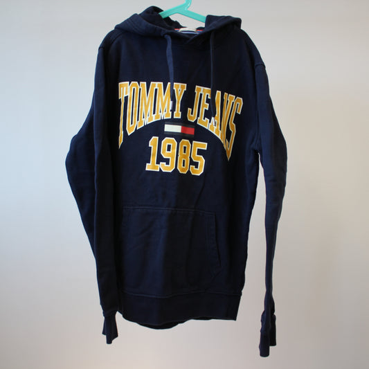 second hand College-huppari, koko M-Tommy Hilfiger