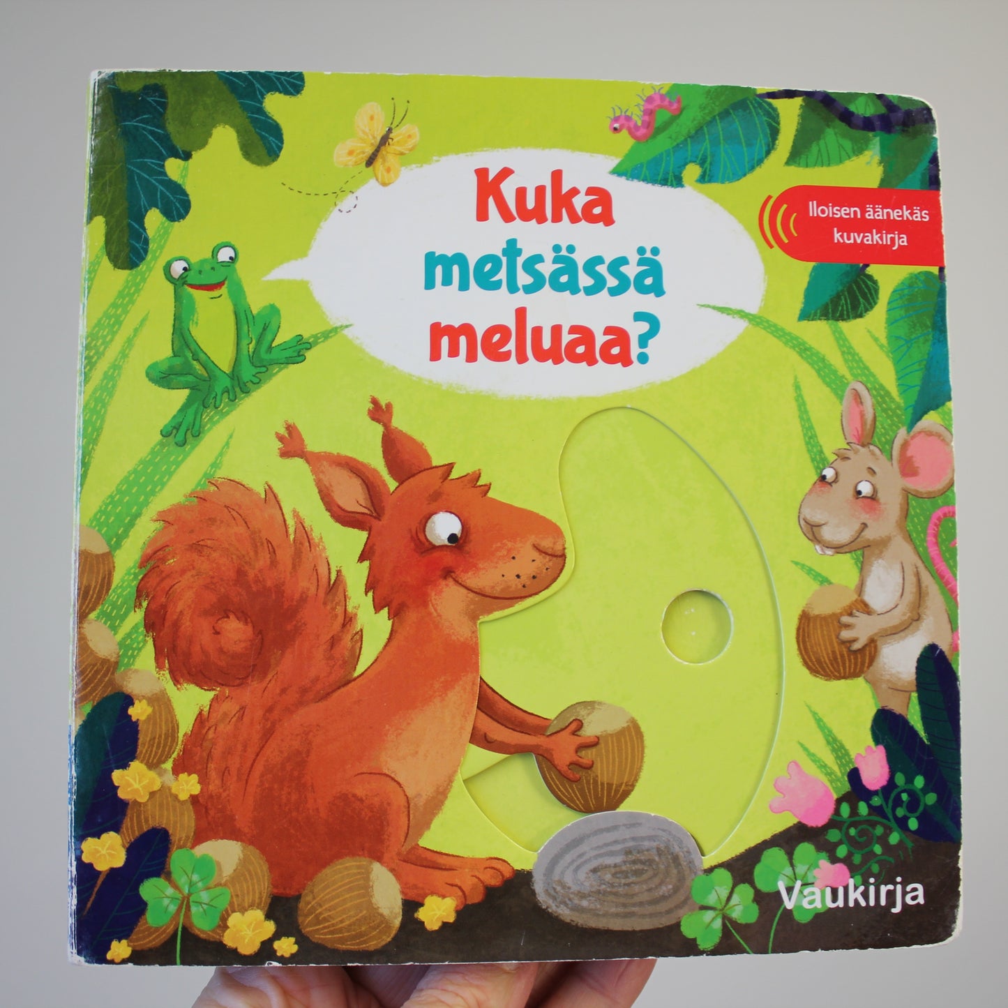 second hand Kuvakirja - Kuka metsässä meluaa?,-Vaukirja