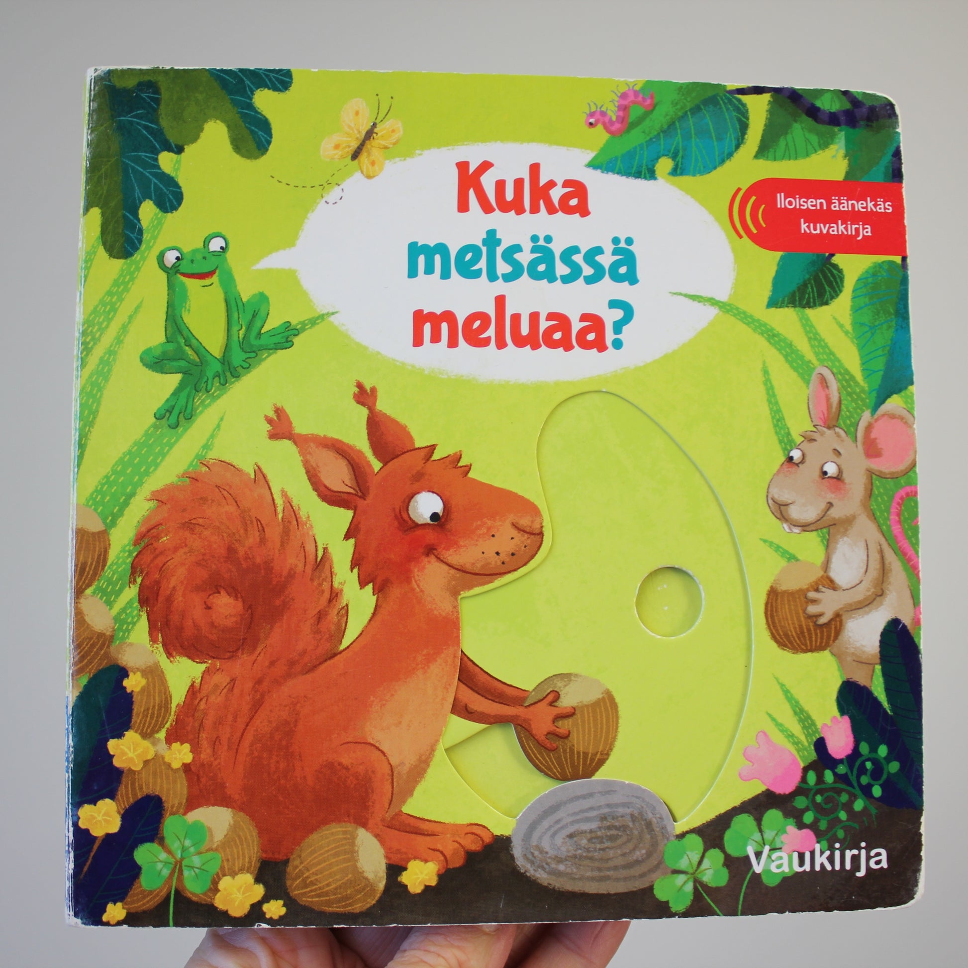 second hand Kuvakirja - Kuka metsässä meluaa?,-Vaukirja