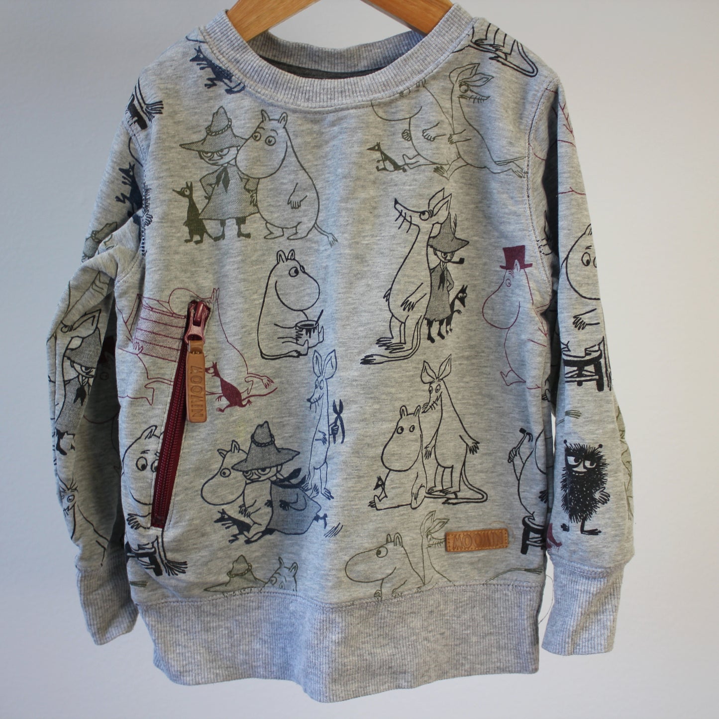 second hand College-pusero, koko 92cm-Moomin by Martinex
