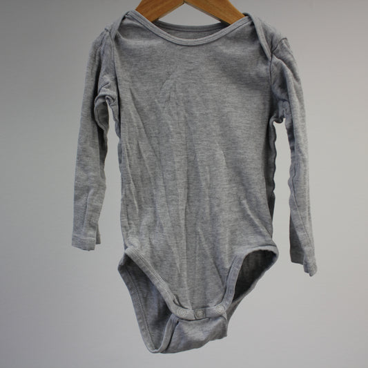 second hand Pitkähihainen body, koko 86cm-H&M