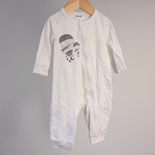 Pyjama-haalari, koko 62cm