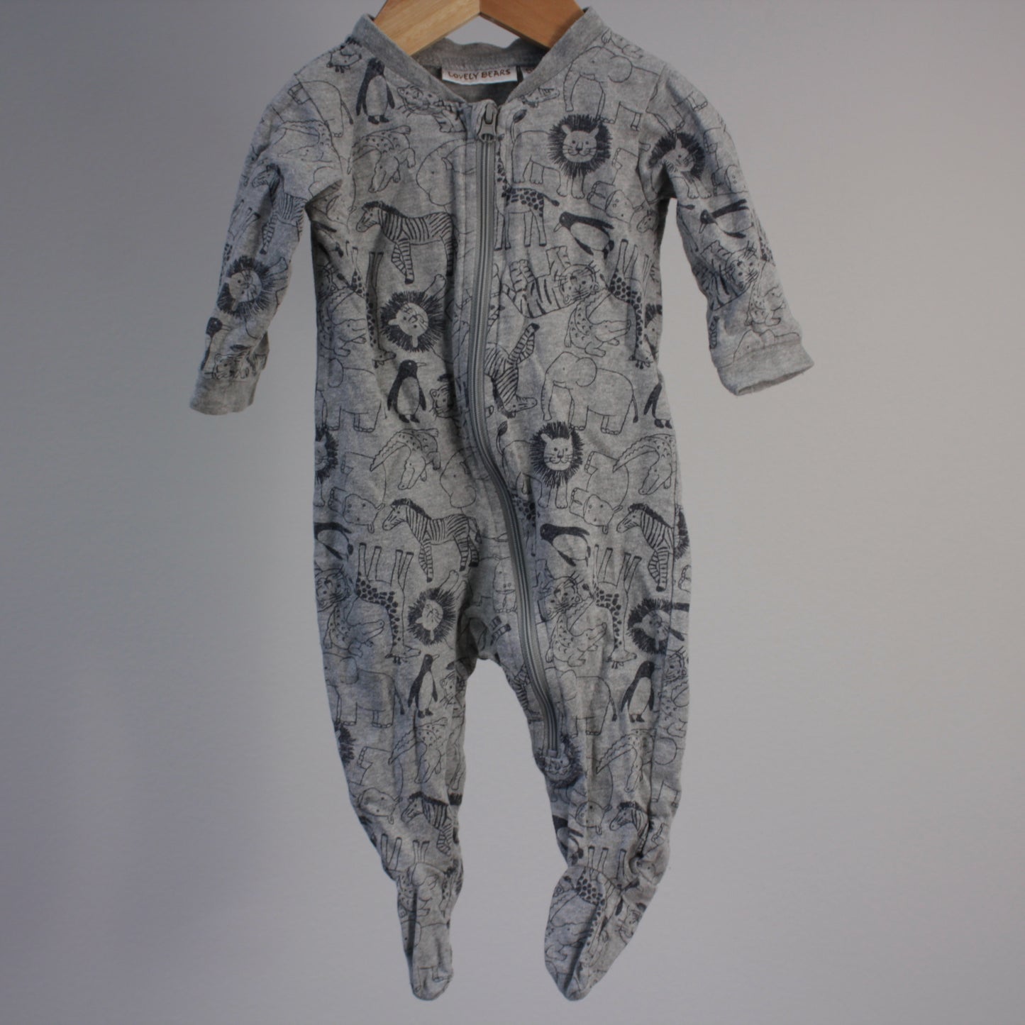 Pyjama-haalari, koko 56cm