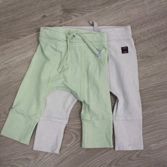 Trikoo-legginsit, 2kpl, koko 50cm