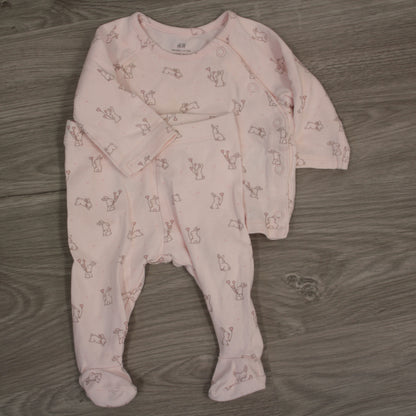 second hand Pyjama, koko 50cm-H&M