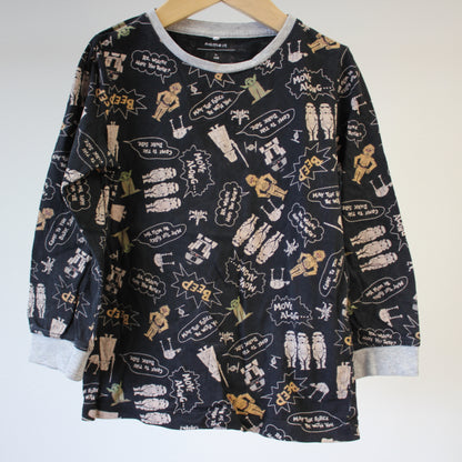 second hand Trikoopaita, koko 110cm-Name it
