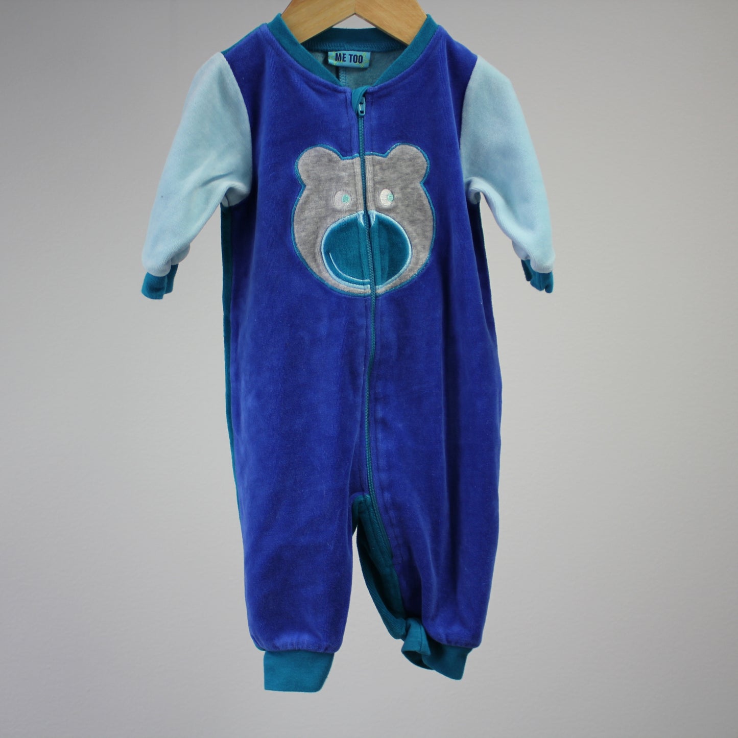 Velour-haalari, koko 62cm