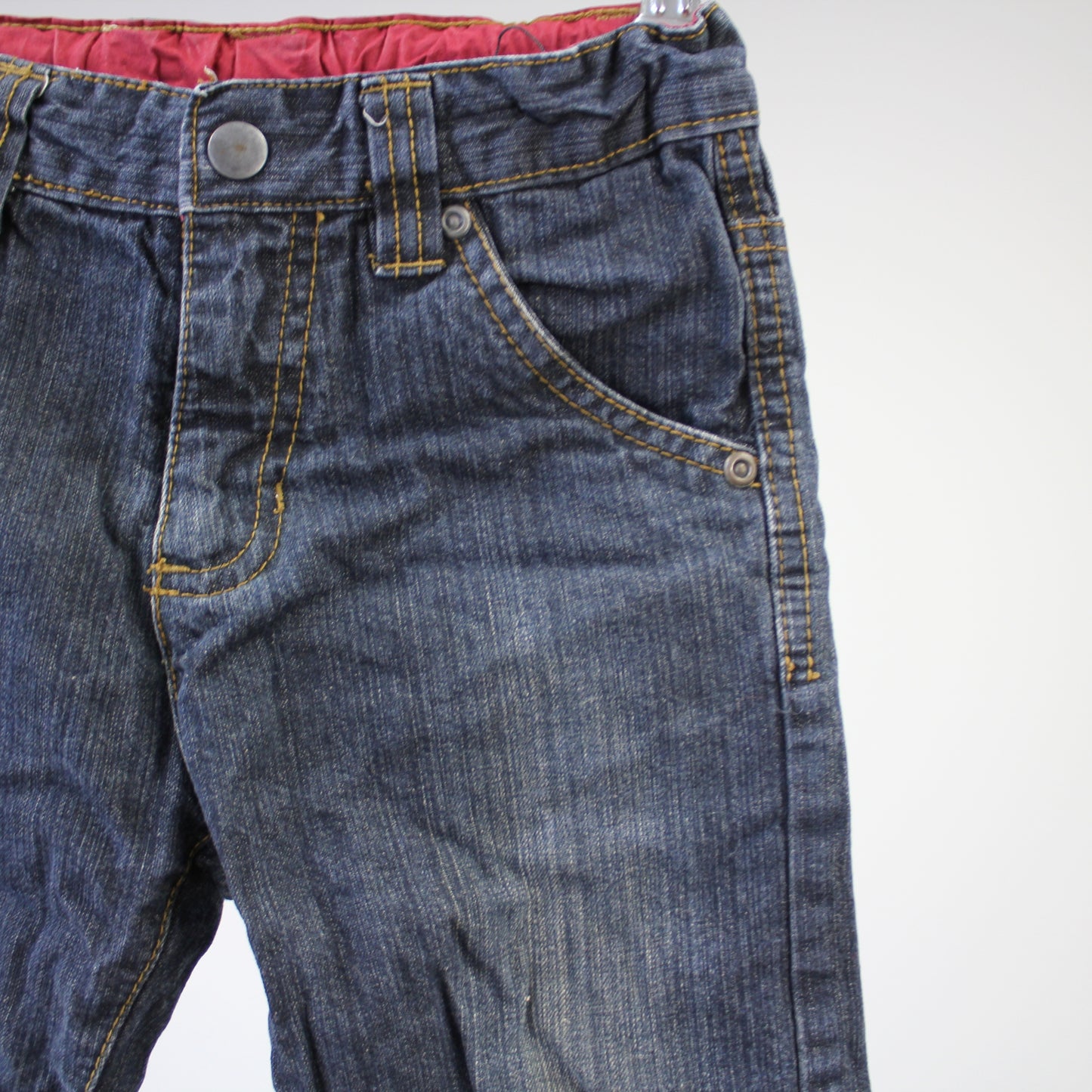 Farkku-shortsit, koko 122cm